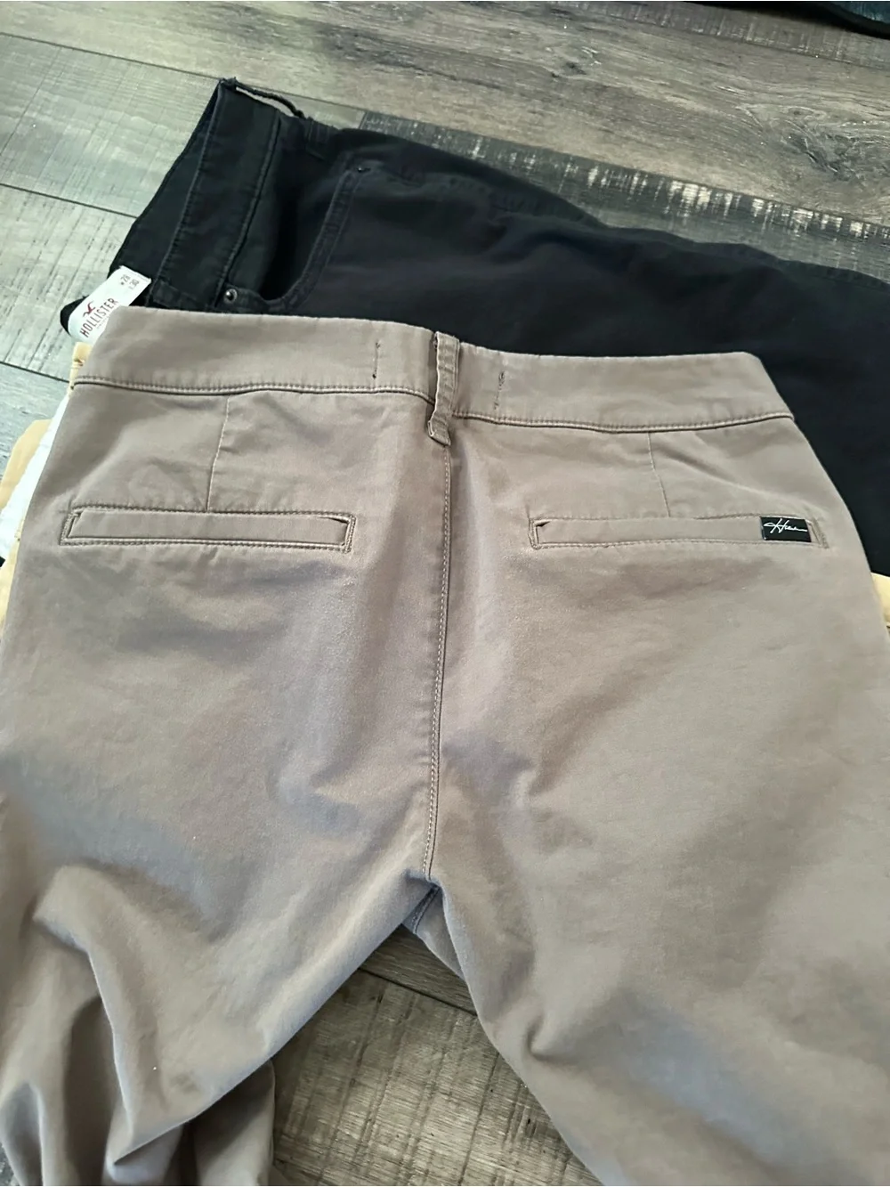 Hollister Chino Pants Mens 28x30 Epic Flex Stretch Casual Twill Lot Of 3